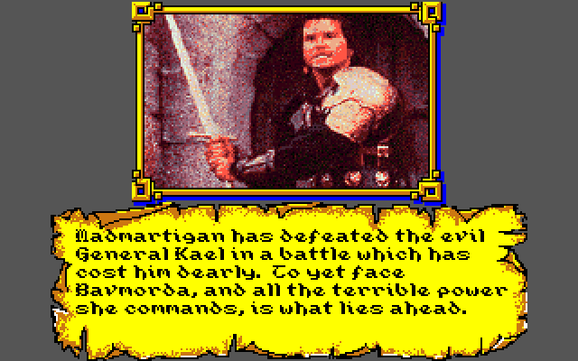 Willow Amiga Screenshot: Success in battle!