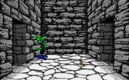 Willow for Amiga - Dungeon start.