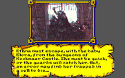 Willow for Amiga - The game begins in these dungeons.