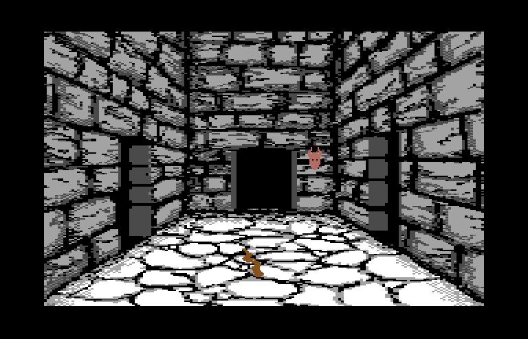 Willow Commodore 64 Screenshot: Which path to take?
