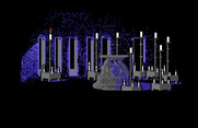 Willow for Commodore 64 - Lost a life, so a candle is lit...
