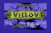 Willow for Commodore 64 - Title screen.