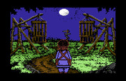 Willow for Commodore 64 - Arrived at the crossroads.