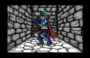 Willow for Commodore 64 - The guard trapped me at a dead end!