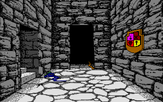 Willow Atari ST Screenshot: Which way to go?