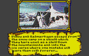 Willow for Atari ST - Escape through the ice caves.