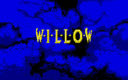 Willow for Atari ST - Game title; the letters slowly unfold...