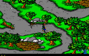 Willow for Atari ST - The dog almost has me, run faster!