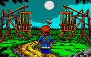Willow for Atari ST - Choose which cage to open...