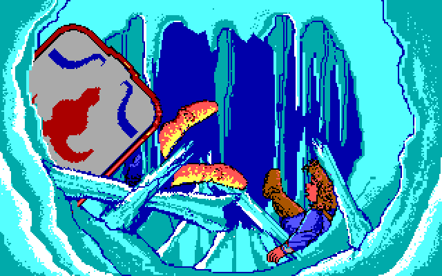Willow IBM PC/Compatibles Screenshot: Might not recover from this crash...