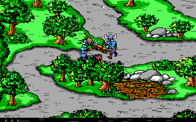 Willow IBM PC/Compatibles Screenshot: I've been killed!