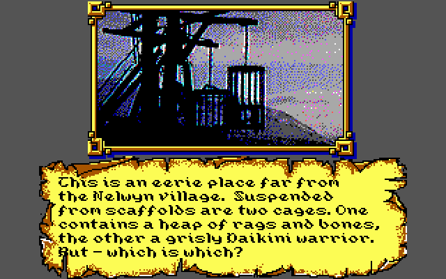 Willow IBM PC/Compatibles Screenshot: The Daikini Crossroads