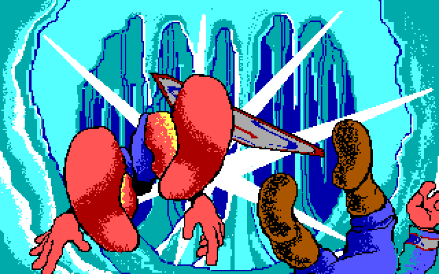 Willow IBM PC/Compatibles Screenshot: Crash!