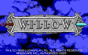 Willow for IBM PC/Compatibles - Title screen.