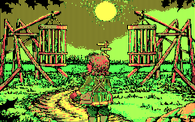 Willow IBM PC/Compatibles Screenshot: You must choose...