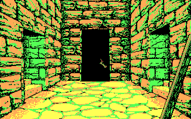 Willow IBM PC/Compatibles Screenshot: Which way would you go?