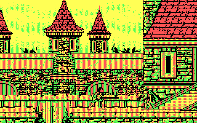 Willow IBM PC/Compatibles Screenshot: The battle begins...