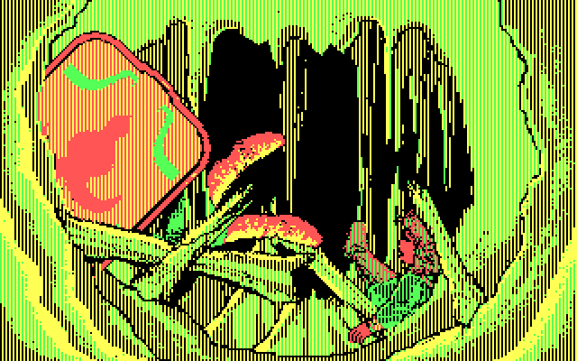 Willow IBM PC/Compatibles Screenshot: Might not recover from this crash easily...