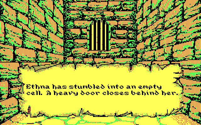 Willow IBM PC/Compatibles Screenshot: Uh oh, dead end!