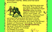 Willow for IBM PC/Compatibles - Click on the word battle to start the battle sequence...