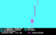 Warship for IBM PC/Compatibles - Here are my ships at sea...