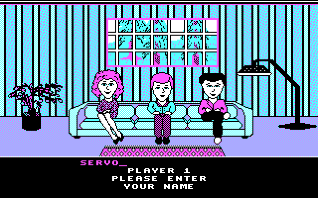 Win, Lose, or Draw IBM PC/Compatibles Screenshot: Setting up a new game...