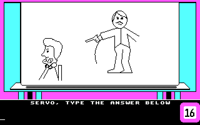 Win, Lose, or Draw IBM PC/Compatibles Screenshot: Another clue...