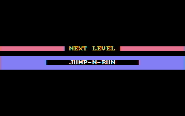 Jumpman IBM PC/Compatibles Screenshot: Next level: Jump-N-Run!