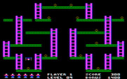 Jumpman for IBM PC/Compatibles - Jumpman falling!