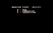 Jumpman for IBM PC/Compatibles - If you have a CGA card the game allows you to select a monitor type.