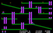 Jumpman for IBM PC/Compatibles - Several copies of Jumpman are in pursuit of the real one!