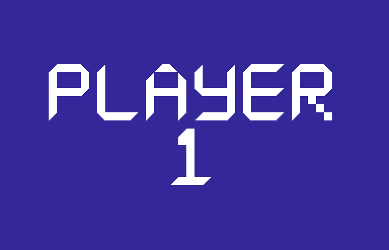 Jumpman Commodore 64 Screenshot: Ready player 1?