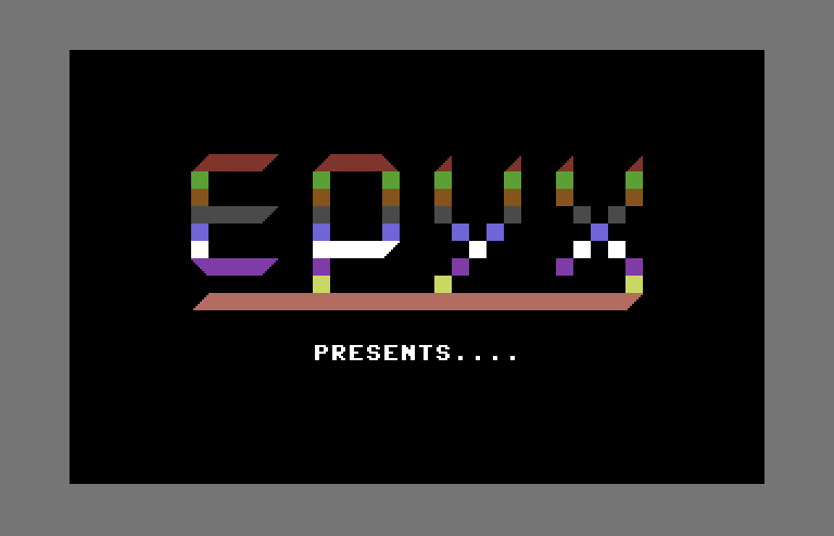 Jumpman Commodore 64 Screenshot: Epyx presents...
