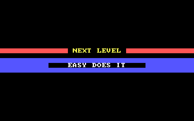 Jumpman IBM PC/Compatibles Screenshot: Ready for the next level.