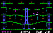 Jumpman for IBM PC/Compatibles - Don't run into those wheels!
