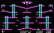 Jumpman for IBM PC/Compatibles - Crash! I failed at a jump and fell...