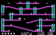 Jumpman for IBM PC/Compatibles - Avoid the two robots that move to random locations...