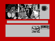 Sidewalk for ZX Spectrum - Game start.
