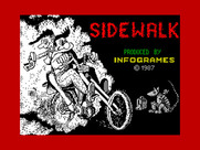 Sidewalk for ZX Spectrum - Loading screen.