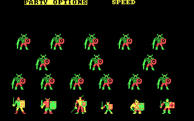Phantasie IBM PC/Compatibles Screenshot: I'm a little outnumbered here!