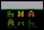Phantasie for Atari 8-bit - Starting out in a town...