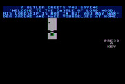 Phantasie for Atari 8-bit - Welcome to the castle of Lord Wood!
