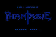 Phantasie for Atari 8-bit - The game is now loading...