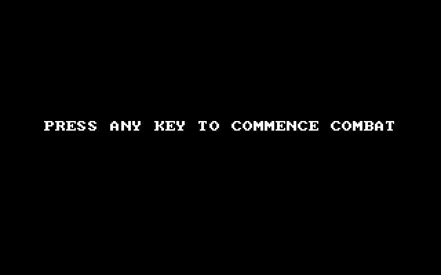 Rebel Charge at Chickamauga IBM PC/Compatibles Screenshot: Ready to start battle?