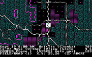Rebel Charge at Chickamauga for IBM PC/Compatibles - Game start.