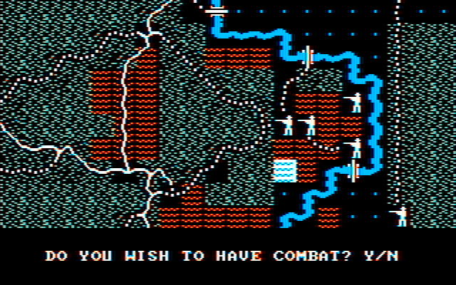 Rebel Charge at Chickamauga IBM PC/Compatibles Screenshot: Ready for combat?