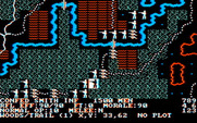 Rebel Charge at Chickamauga for IBM PC/Compatibles - Selecting one of my units to move.