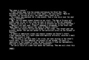 Beyond Zork: The Coconut of Quendor for Commodore 128 - The introduction.