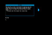 Beyond Zork: The Coconut of Quendor for Commodore 128 - The game begins.