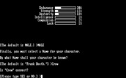 Beyond Zork: The Coconut of Quendor for IBM PC/Compatibles - Save your new character to disk?